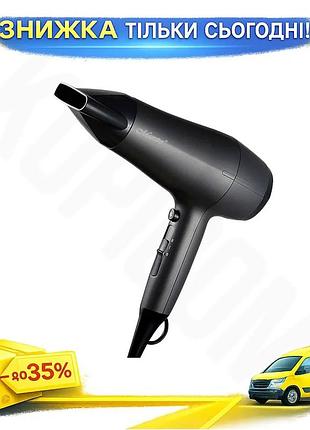 Ku фен maestro 2200вт universal fit dc для укладки волос мощный фен для сушки и стайлинга волос uni2l_k