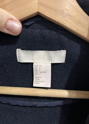 Пальто h&amp;m 34 5