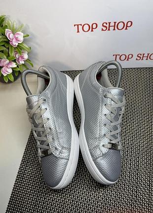 Оригінальні шкіряні кеди lacoste 6
