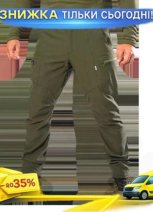 Ku штани camotec softshell universal fit 3xl олива для активного відпочинку дихаючі водостійкі uni2l_k