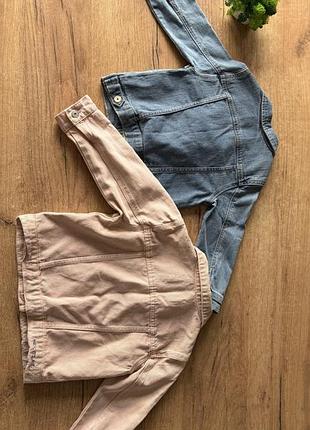 Джинсовий піджак zara для дівчинки 2