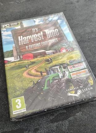 Диск it`s harvest time 6 cutting edge games (pc)