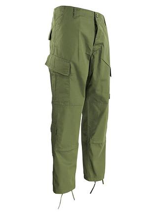 Штаны тактические мужские боевые демисезонные брюки для военных kombat uk acu trousers xxl оливковый ku-22