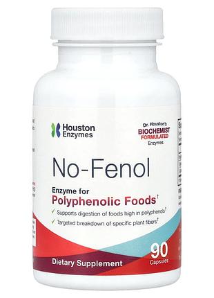 Houston enzymes no-fenol 90 капсул, ферменти для поліфенолів