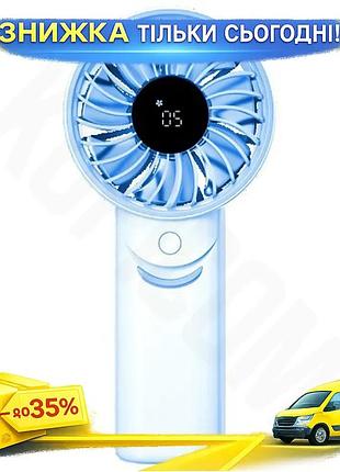 Ku вентилятор nitecore з universal fit led-дисплеєм портативний настільний до 5,8 м/с з акумулятором т uni2l_k