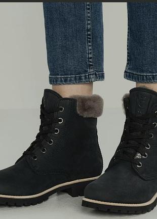 Ботинки panama igloo b21 nobock negro/black - черный. еur-38 (24.5 см)