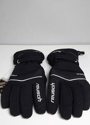 Рукавиці гірськолижні зимові reusch alpin gtx goretex black розмір 10, xl оригінал
