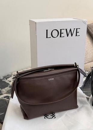 Жіноча сумка з натуральної шкіри loewe