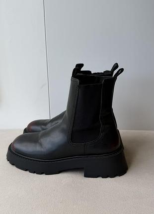 Черевики челсі zara чорні, 35 розмір