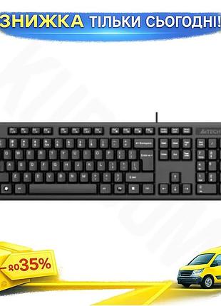 Ku клавиатура a4tech usb universal fit мембранная черная для компьютера с лазерной гравировкой комфорт uni2l_k