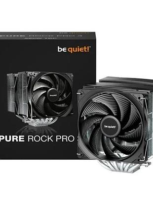Ku кулер для процесора universal fit be quiet! pure rock pro 3 silver black активне охолодження до 250 uni2l_k 7