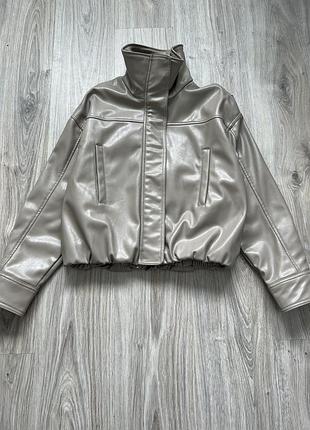 Куртка zara комір стійка