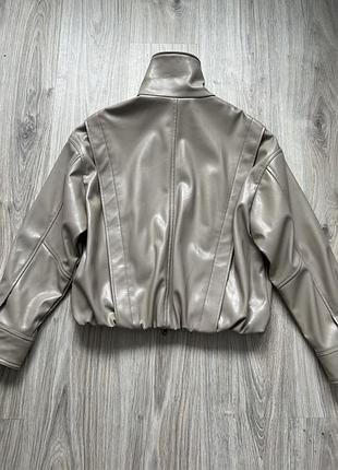 Куртка zara комір стійка осінь 🍂 3