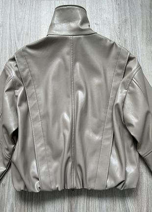 Куртка zara комір стійка осінь 🍂 4