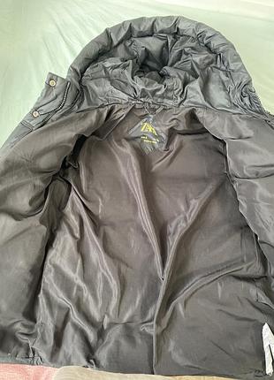 Зимовий пуховик zara 5