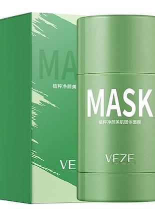 Маска стик для лица veze mud clean mask с экстрактом зеленого чая и азиатской центеллы 40 g