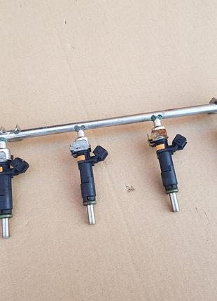 Форсунка топливная + 4 бензинова opel 1.8 16 в z18xer a18xer 140 к.с. 55353806 б/у оригинал