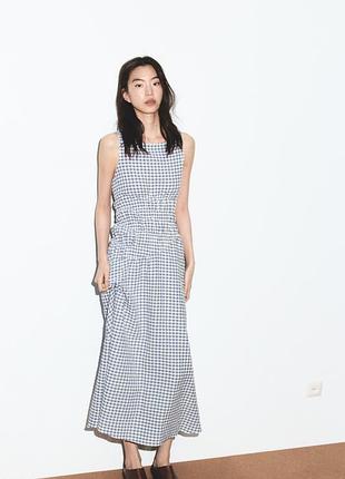 Платье zara в клетку 2