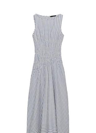 Сукня zara в клітинку