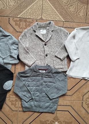 Лот брендових кофтинок для хлопчика hm zara