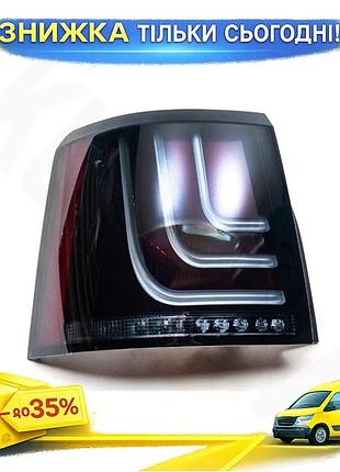 Левый задний фонарь glonn black для range rover sport 2005-2013 автооптика черный для замены оригинала ku-22