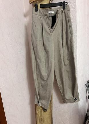 Брюки baggy zara 7