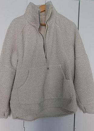 Теплое худи с подкладкой от lululemon