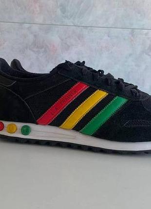 Adidas l.a. trainer jamaica мужские винтажные кроссовки черные оригинал 44 размер