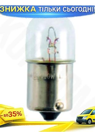 Ku лампа накаливания solar universal fit 12v 4w ba9s для автомобиля белый свет 10 штук замена штатных uni2l_k