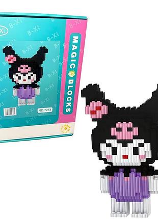 Конструктор magic blocks 7254 kuromi, 18 см 3