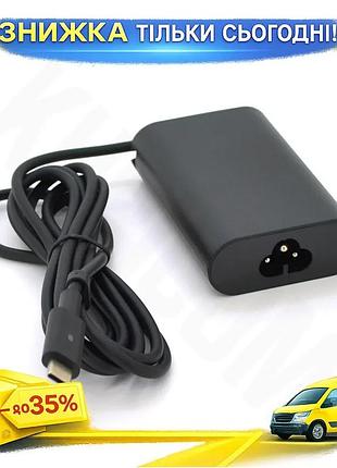 Ku блок живлення merlion universal fit 45w для ноутбука dell type-c для зарядного пристрою кабель живл uni2l_k
