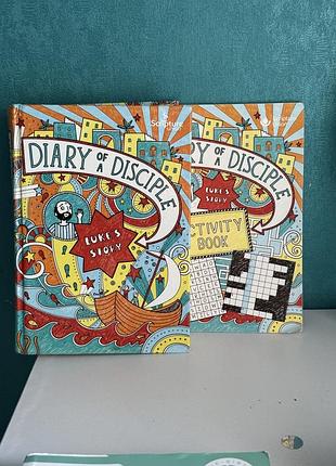Дитяча книга «diary of a disciple: luke's story» (історію про луку) + робочий зошит (activity book)