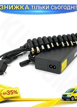 Ku универсальный блок питания universal fit 120w пластиковый 12 разъемов для устройств кабель питания uni2l_k