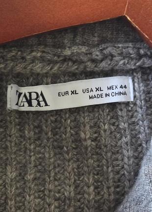 Стильный свитер худи zara 7