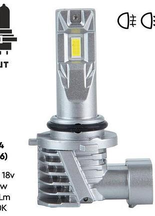 Лампы pulso m6-hв4(9006)/led-chips 7535/9-18v/2x28w/6000lm/6500k
