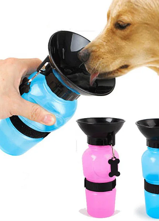 Переносная поилка dog water bottle