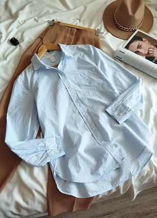 Світло-блакитна класична сорочка h&m s