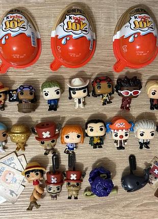 Колекційні фігурки one piece funko pop kinder joy аніме