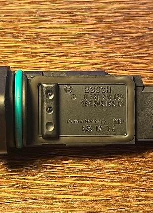 Дмрв расходомер воздуха oem porsche/bosch 98660612501, б/у оригинал