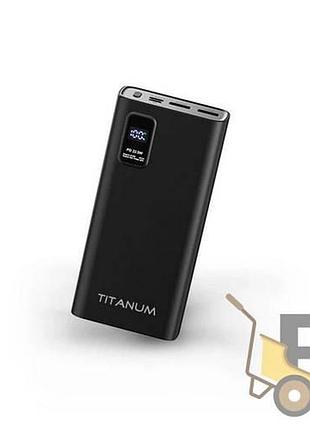 Повербанк 20000mah 22.5w black titanum 727s