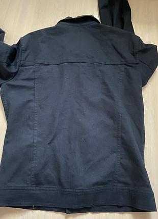 Джинс куртка zara стан нової 3