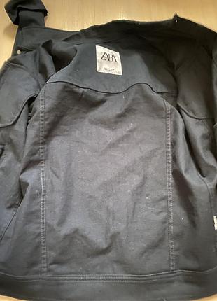 Джинс куртка zara стан нової 6