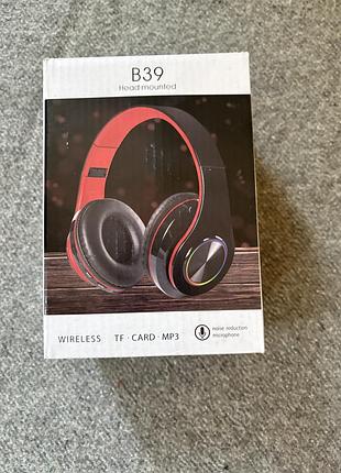 Бездротові навушники b39 wireless з підсвіткою — крутий звук, стиль та комфорт за супер ціною! 🎧✨