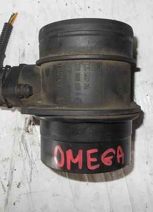 Дмрв расходомер воздуха opel omega 2.5tds 02, б/у оригинал