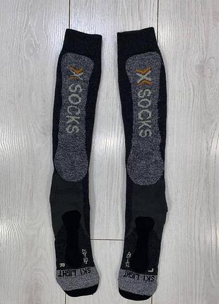 Мужские шерстяные носки x-bionic x-socks ski light size 45-47