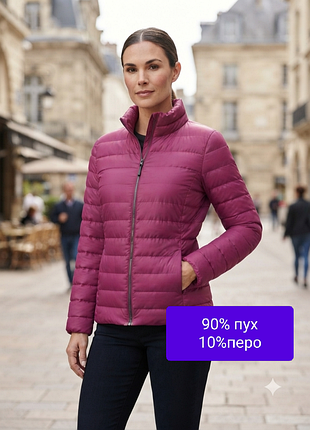 Жіноча  легка осінняпухова куртка  sure хл