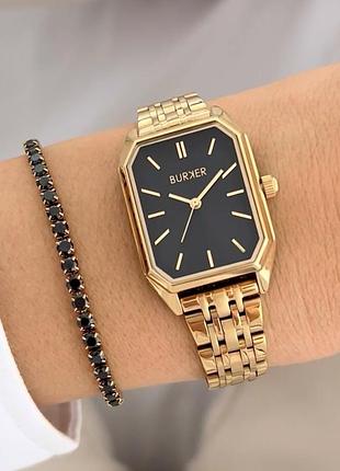 Burker isabell gold black + ava gold black bracelet