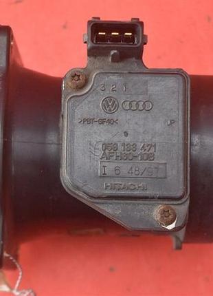 Дмрв розходомір повітря 058133471 audi a4 b5 1.8 20v 98r, б/в оригінал