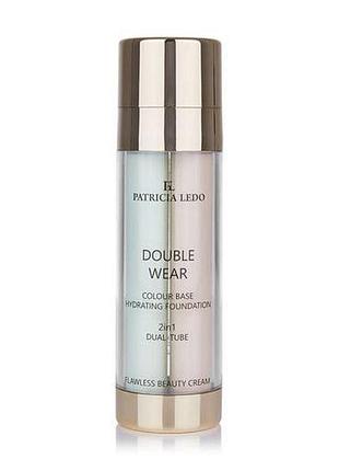 Тональний крем і праймер для обличчя patricia ledo double wear, 50 г тон 02