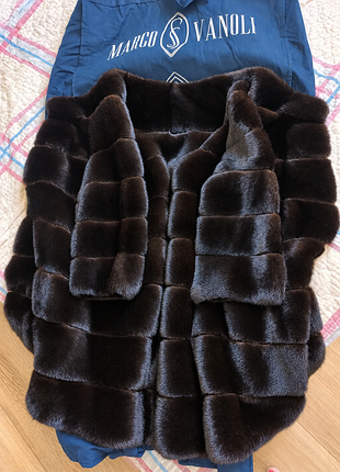 Lux брендовая норковая шуба marco vanoli, blackglama, kopenhagen fur италия🇨🇮,натуральная плюшевая норка